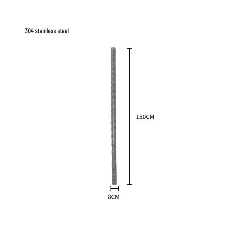 304 Stainless Steel M8/M10 Threaded Rod Bolt Stud