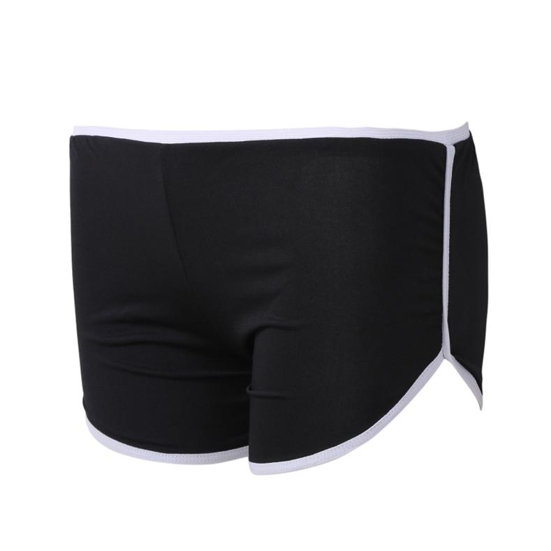 Plus Size Women Low Rise Sexy Running Shorts Butt Lifting Tight Fitted Solid Color Sports Workout Shorts