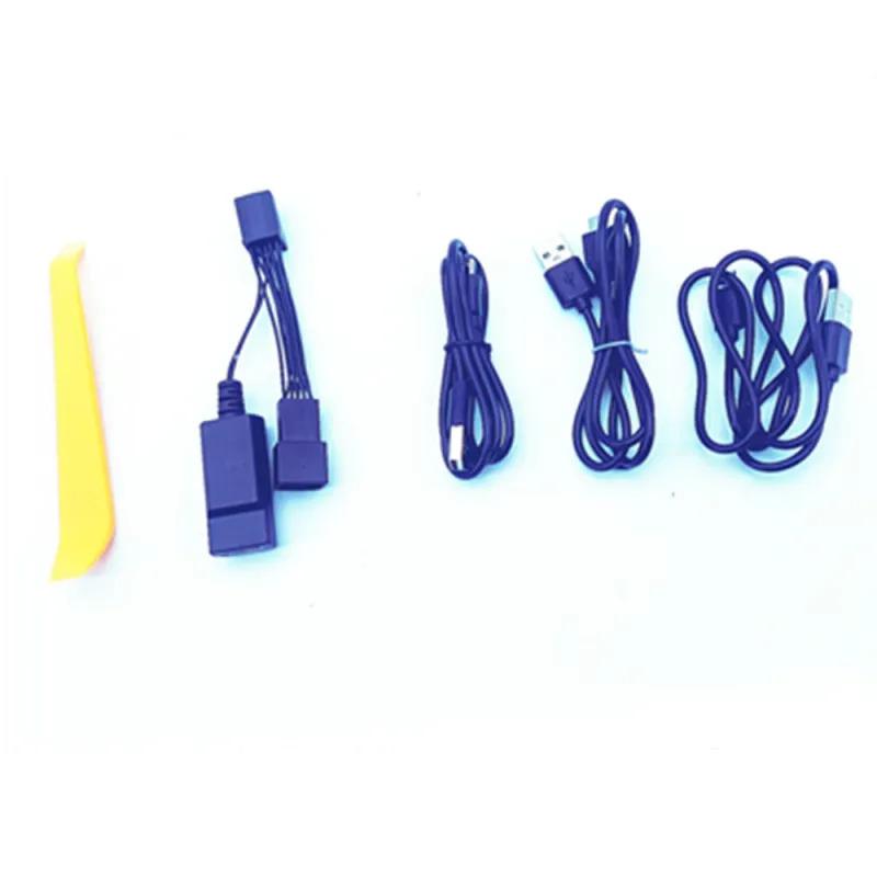 

10-контактный адаптер питания для видеорегистратора на приборную панель автомобиля с USB