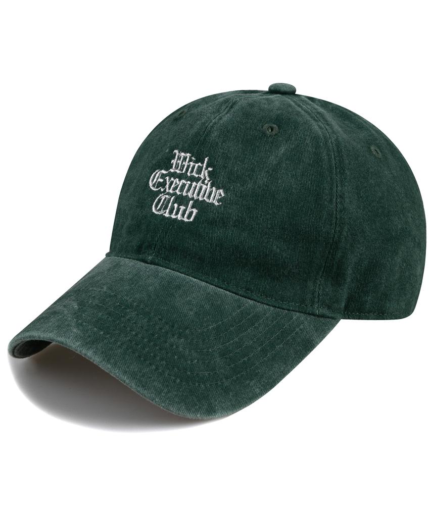 Wig Executive Classic Stone Washed Ball Cap - Green