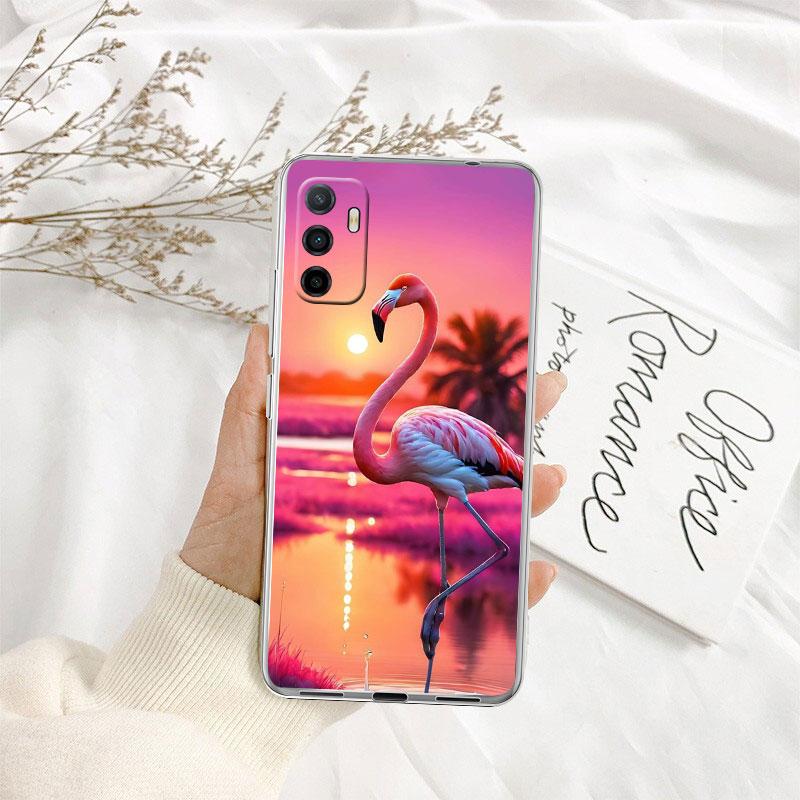IK28 Flamingos Pink Phone Case for Motorola Moto G10 G20 G30 G31 G32 G34 G35 G41 G42 G50 G51 G52 G55 G60 G60S G62 G71 G72 G75