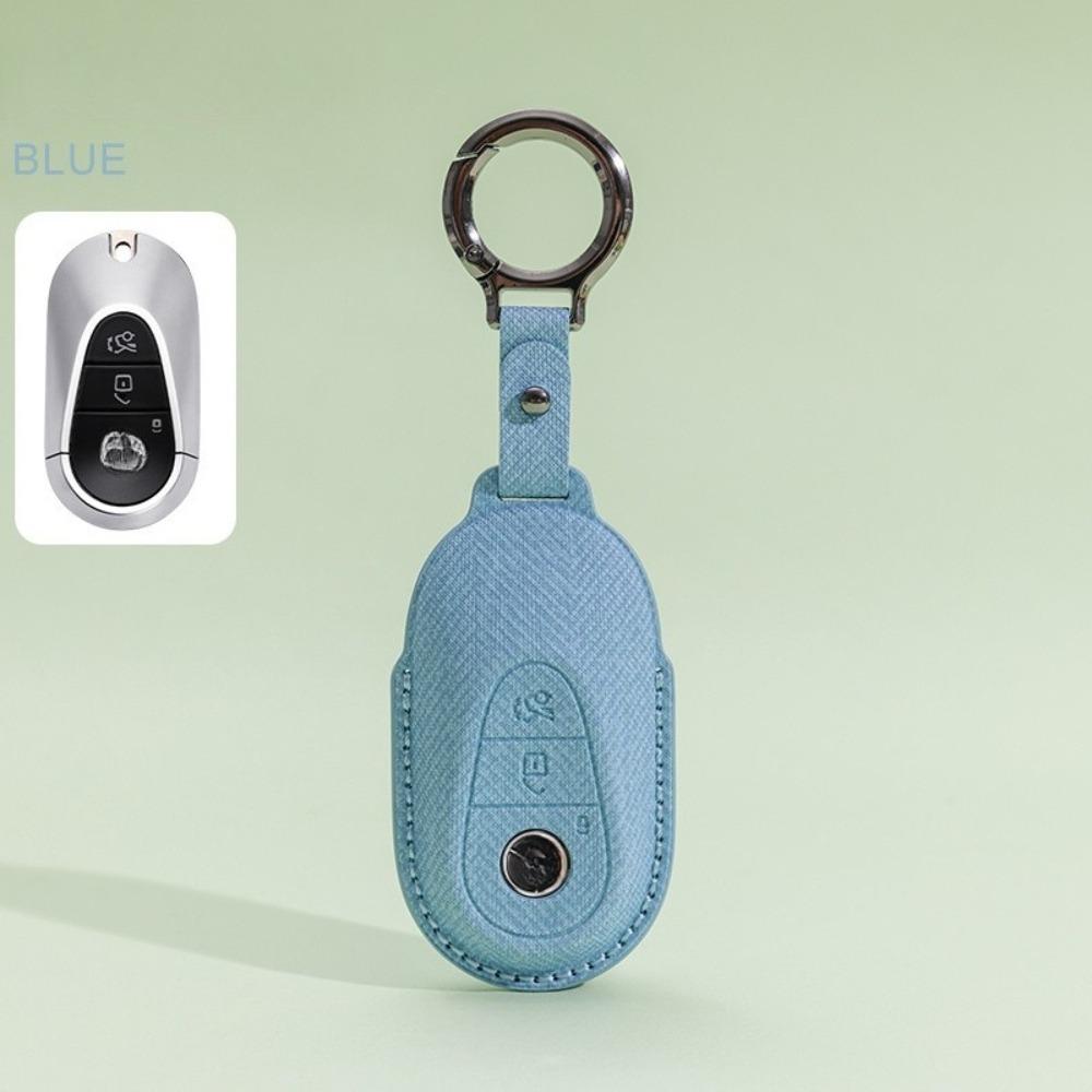 

For Mercedes Key Cover for E Class E260 E300L GLA GLB C260 GLC300L Women Leather Key Case