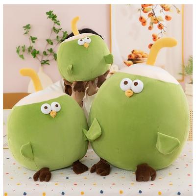 Creative Fruit Coconut Chicken Plush Toy Doll Doll Ornaments Chicken Pillow Birthday Girl Birthday Gift