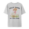 Cute Funny Cartoon Goose Graphic Tshirts Retro Cotton Meme T Shirt 90s Vintage Hippie Boho Tees Loose Short Sleeve Unisex Tops