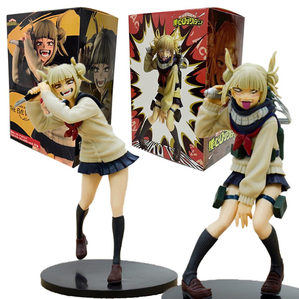! anime my hero academy anime figurka toga himiko krásná uniforma akční figurky PVC model hračka sbírka pro dospělé soška fanoušci