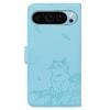 For Google Pixel 10 Pro/Pixel 10/Pixel 9 Pro/Pixel 9 Case Wallet Cat Pattern Imprinted Leather Phone Cover