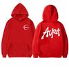 Hot Rapper Maka 2025 New In Album Aura Double Sided Printed Hoodie Unisex Vintage Fleece Pullovers Men Women Casual Sweatshirt