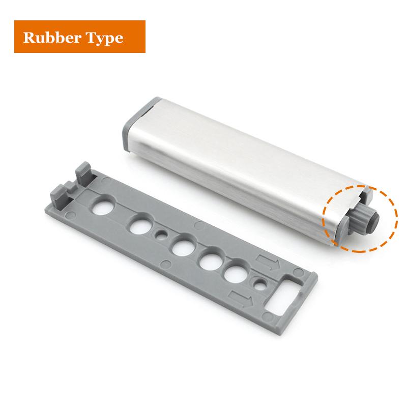 

NAIERDI 10PCS Stainless Steel Cabinet Catches Push to Open Damper Buffer Invisible Cabinet Pull Magnetic Touch Switch Rebounder