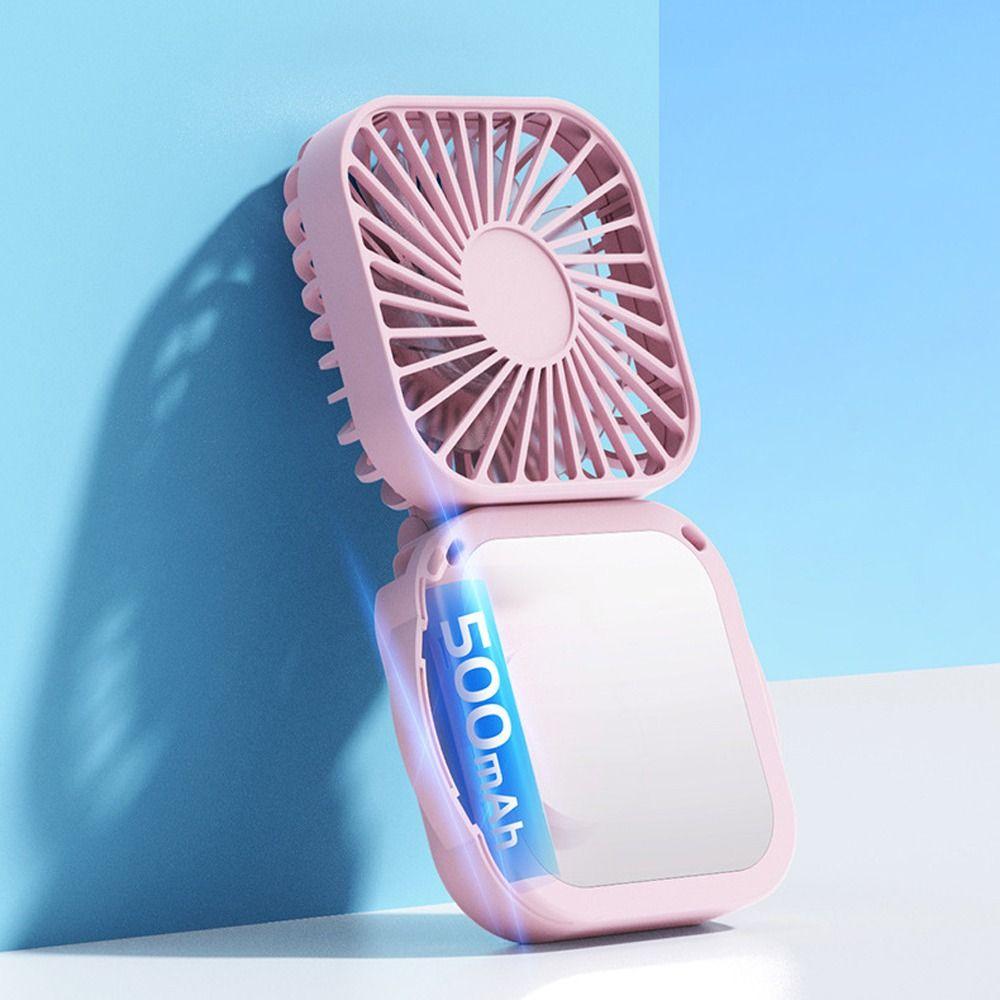 Adjustable Portable Handheld Fan USB Charging Hanging Neck Fan  Household Dormitory