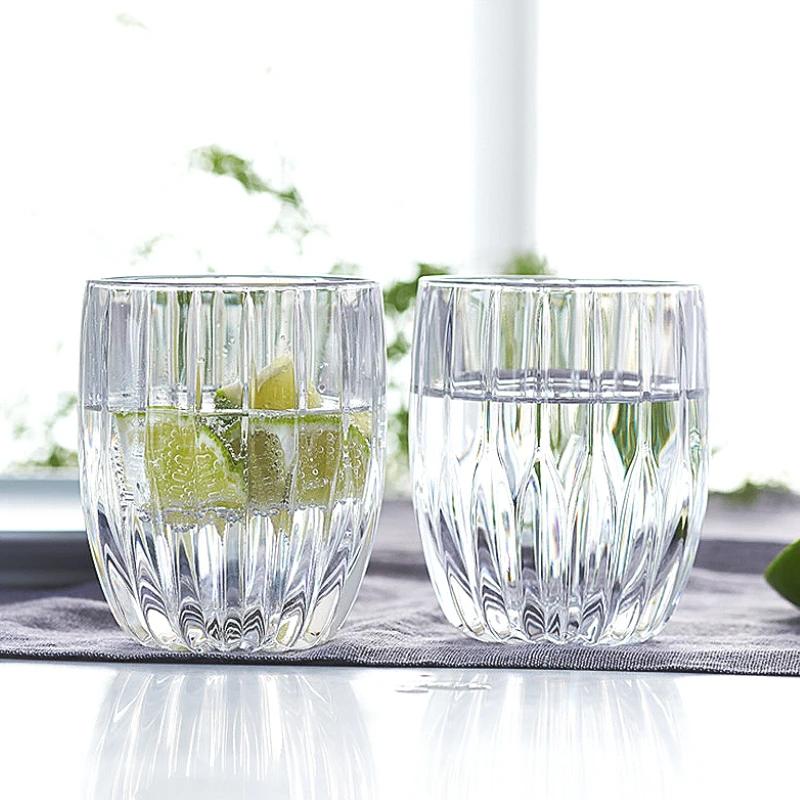 80ml/285ml/340ml Iced American Coffee Cup Latte Mocha Coffee Mugs Thickened Glass Cup Party High End Cocktail Whiskey Glasses