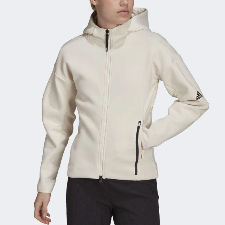 Adidas Z.N.E Jacket Women's Yellow White H40976