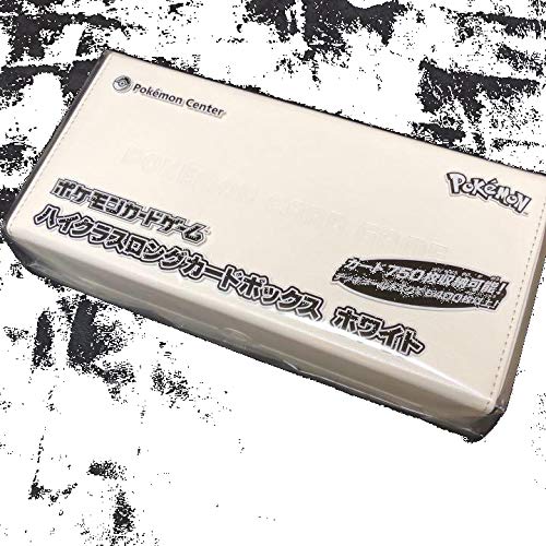 

Коробка для карт Pokemon High Class Long Card Box белая