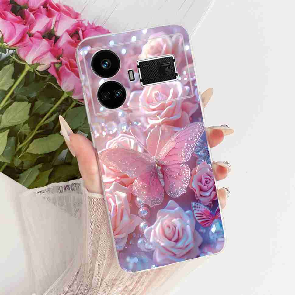 Bunte Mode Hülle für Realme GT5 5G RMX3820 Silikon TPU Abdeckung für Realme GT5 GT 5 240W 5G RMX3823 6.74" Bumper Handyhüllen