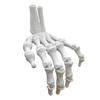 3D Printed Halloween Skeleton Hand Realistic Looking Widely Used Fake Human Hand Party Terror Scary Props Decoration