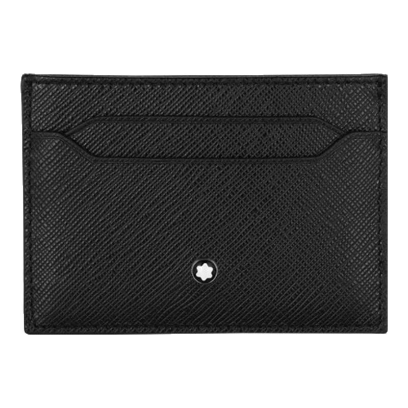 MONTBLANC Men s Meisterstück Classic Black 5cc Card Holder