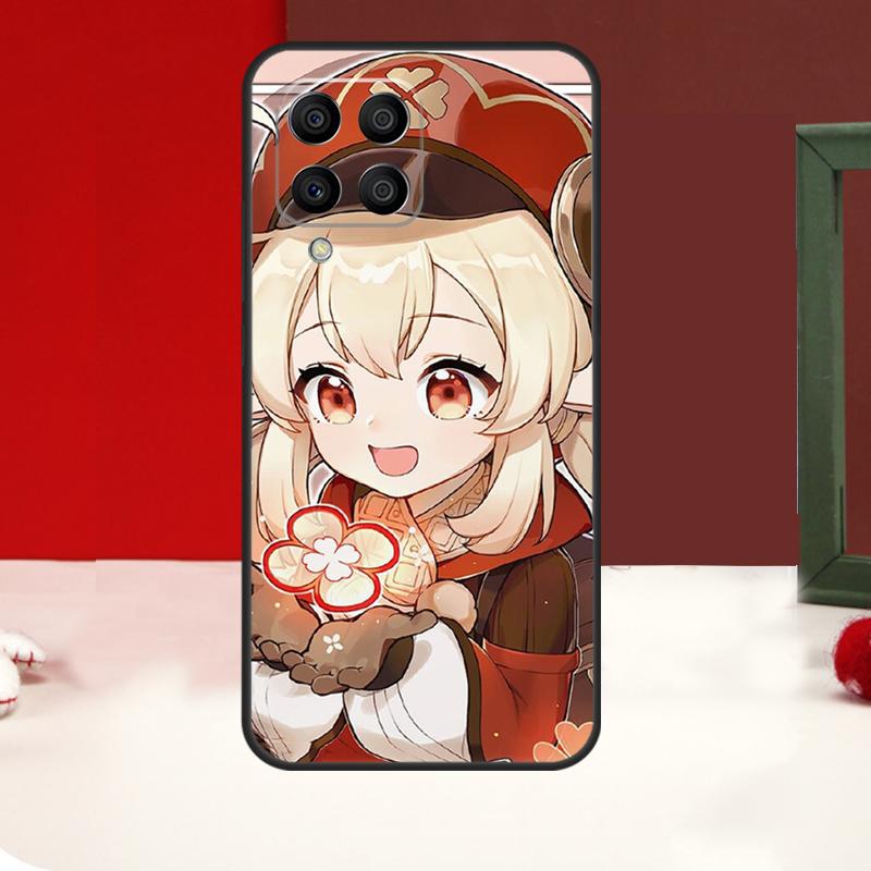 Genshin Impact Klee Case For Samsung Galaxy M11 M21 M31 M14 M34 M54 M12 M32 M52 M15 M13 M16 M36 M56 M53 M35 M55