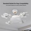 3-Speed Settings Drone Fan Light Quiet Remote-Control Fan Light  for Living Room and Bedroom