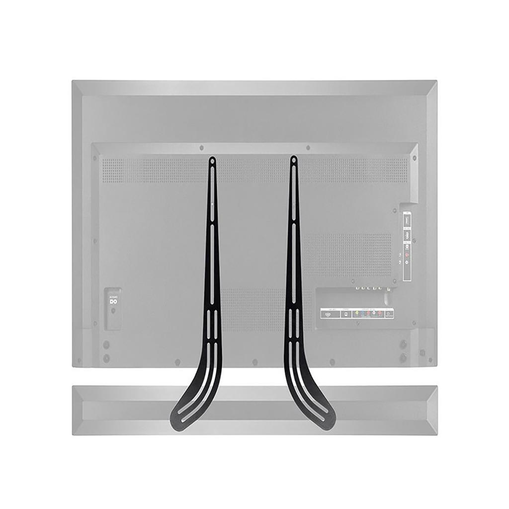 Space Saving Sound Bar Mount Bracket TV Wall Bracket Adjustable Angle for Best Experience Strong Metal Rack TV Setup