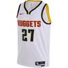 Nike Dri Fit NBA Koszulka Koszulka do koszykówki Męska Biała DN2075-101