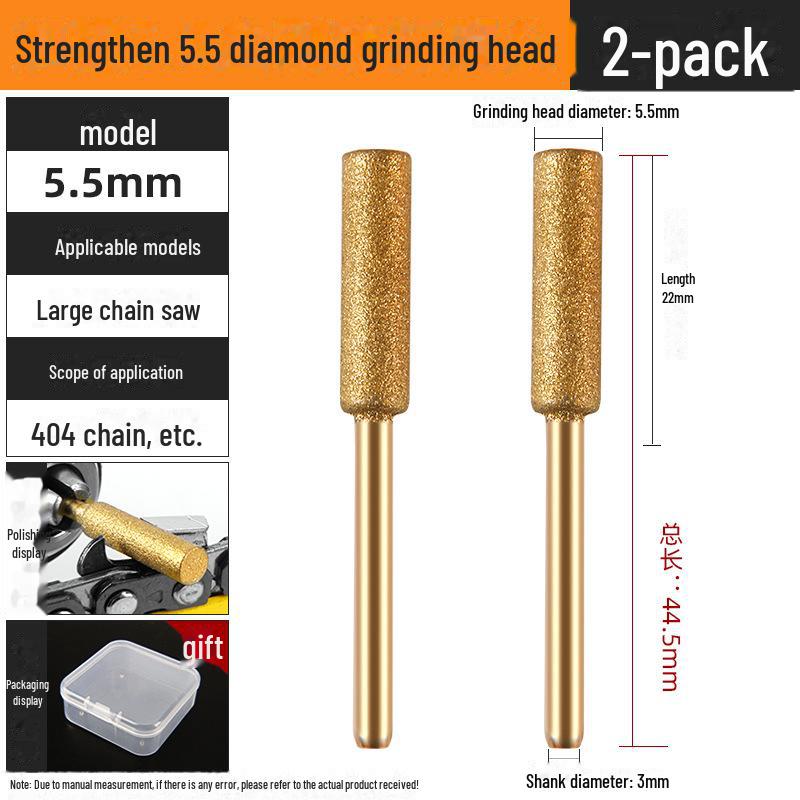 Electric Saw Chain Grinder Head: Ceramic Diamond Emery Accessories
