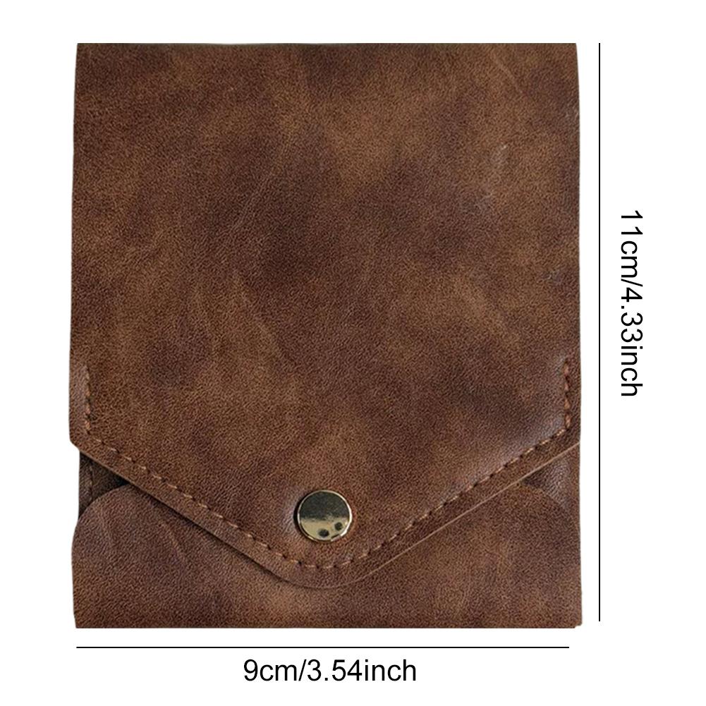 Money Wallet Bi-Fold Slim Minimalist Wallet Complimentary Fountain Pen Slim Card Holder for Daily Commuting Business and Travel