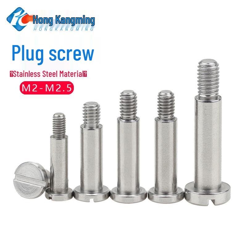 Stainless Steel M2-M2.5 Slotted Partial Thread Shoulder Bolt Screw