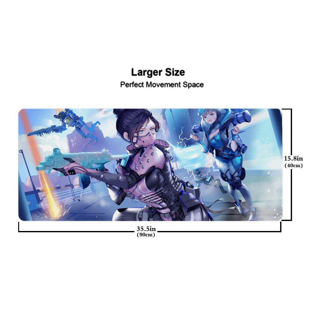 Game legends Mouse Pad 500X1000 mm Large Gaming Mousepad Gamer XL Rubber Otaku Keyboard Pad Laptop Desk Mat
