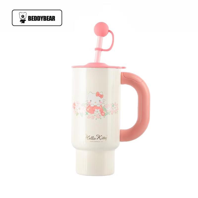 Bear Big Mouth Kitty 1000mL Stainless Steel Thermos