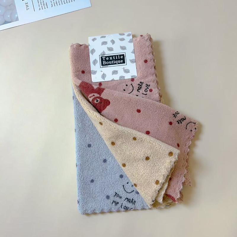Dish Towel For Kitchen Items Household Tools Dish Washing Cloth Absorbent Rags New Microfiber Cleaning Cloth Kitchen Towel