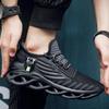Extra large size men's shoes 2025 summer mesh sneakers fashion casual twist sole platform dad shoes blade running shoes