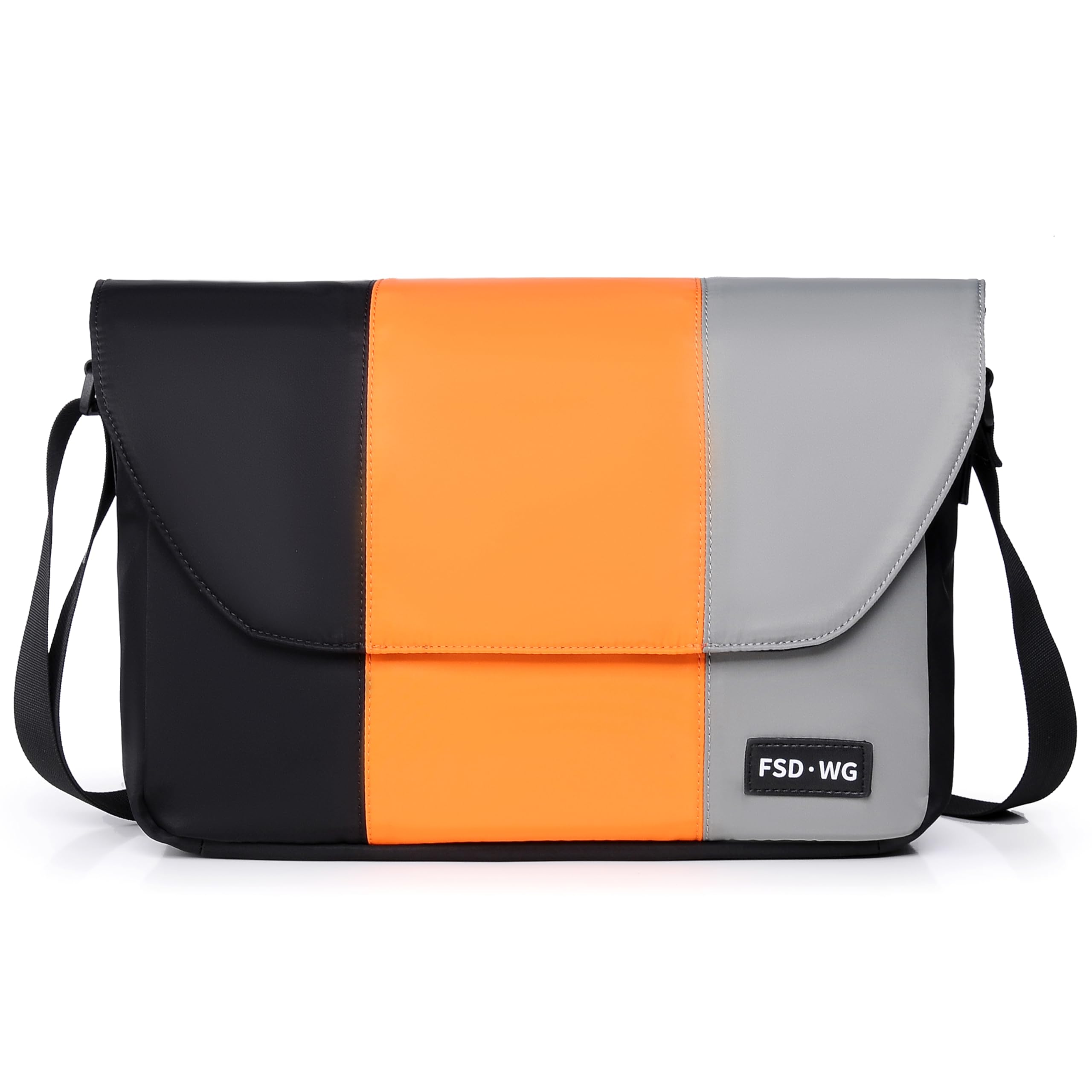

FSDWG Shoulder Messenger Crossbody for and Outdoors Bag, One-Shoulder Bag, Bag, Waterproof, 2-Way, Commuting, School, Travel,
