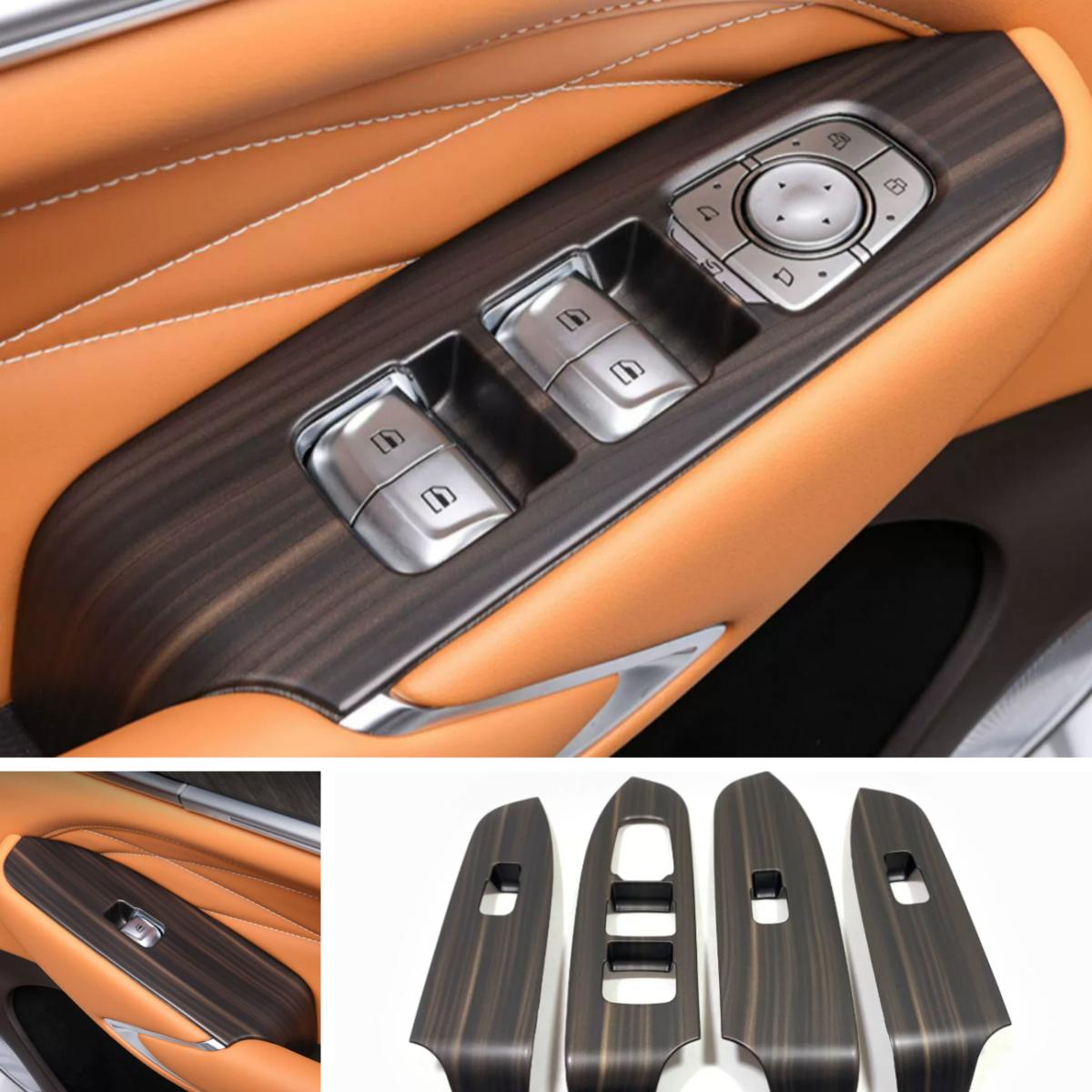 

Для GWM Great Wall Tank 500 2022-2023 аксессуары для интерьера LHD дверной подлокотник оконный переключатель управления защитная панель крышка