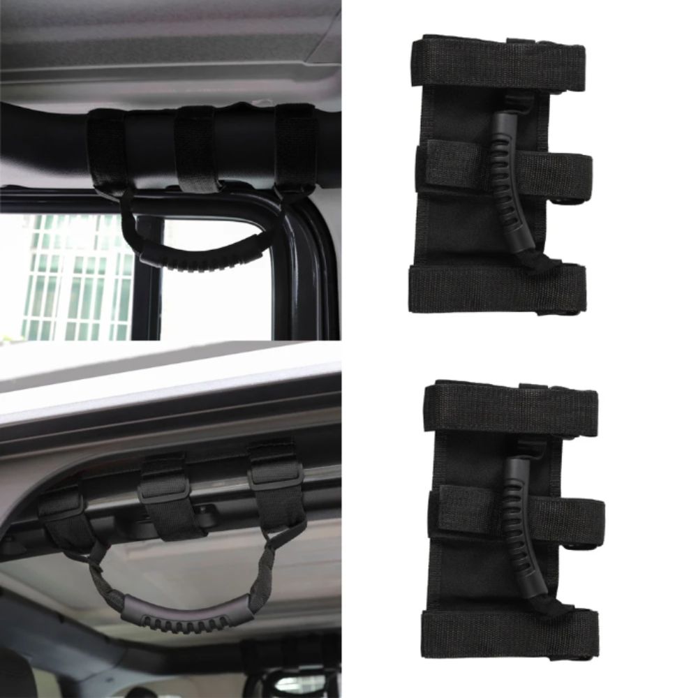 Non-Slip Roll Bar Grab Handles Heavy Duty Interior Accessories Armrest  Interior Car