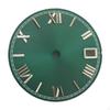 28.5mm Roman Numerals Dial Replacement, High Reliability Metal Watch for NH35/36/4R/7S Movement