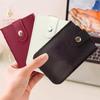 Pu Leather Credit Card Holder Bag 5Pcs Slots Men/Women Wallet Bank Leather Wallets With Money Clip Designer Cardholder