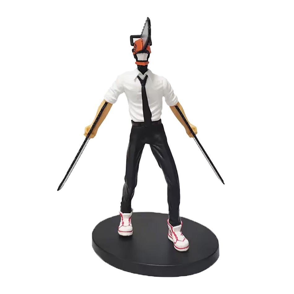 18 cm große Anime-Figur „Power Denji“ aus PVC, Kettensägenmann-Figur, Sammlerstück für Erwachsene, Puppenspielzeug