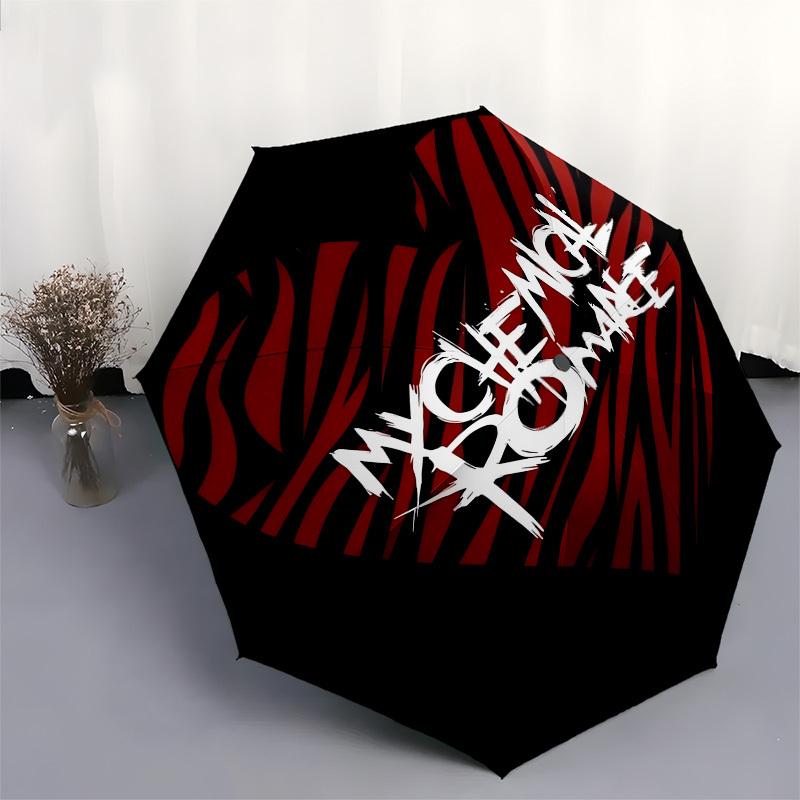 1pc My Chemical Romance Heart Logo Suitable for All Seasons UmbrellaFP155