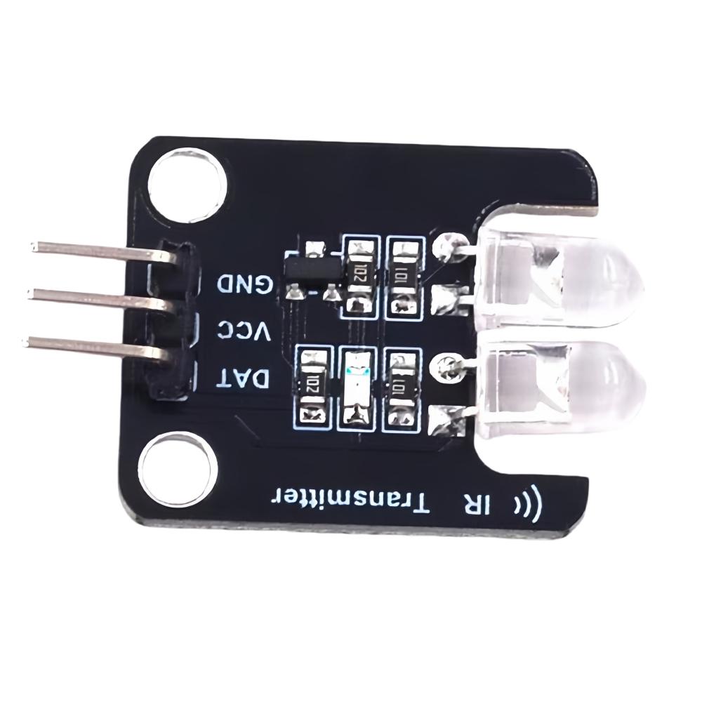 

PCB0100 2-канальний інфрачервоний передавач Модуль ІЧ-передавача для Arduino Електронні будівельні блоки білий