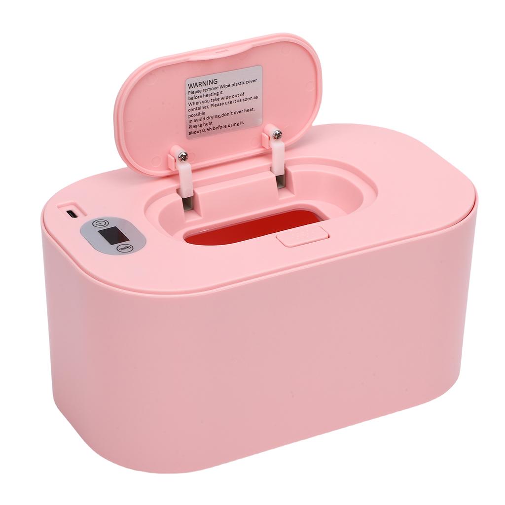 Wipe Warmer Safe USB Powered Fast Even Heating Portable Wipe Heater for Home Car Outdoor