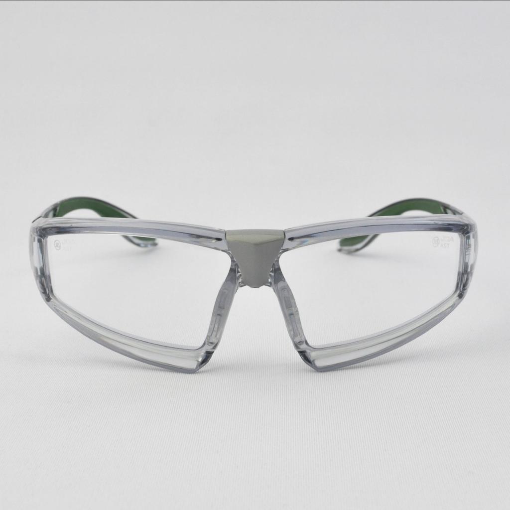 Vision Verde Safety Glasses for UV Adjustable VD201F [Midori Anzen] Work, Anti-Fog, Cut, Angle, Metal-Free