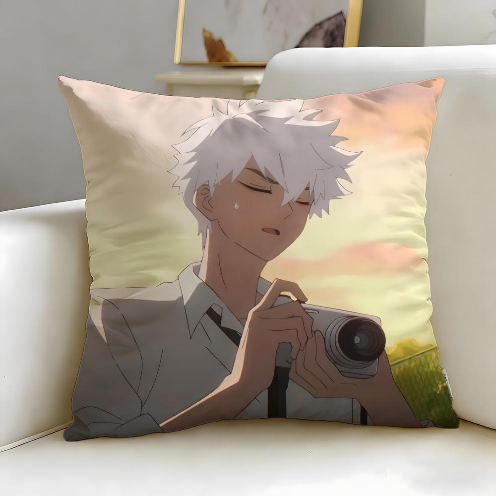 popular anime LINK CLICK Cushion Cover Soft & Easy-Wash Pillow Case – Versatile for Couch, Bed, Travel and Office