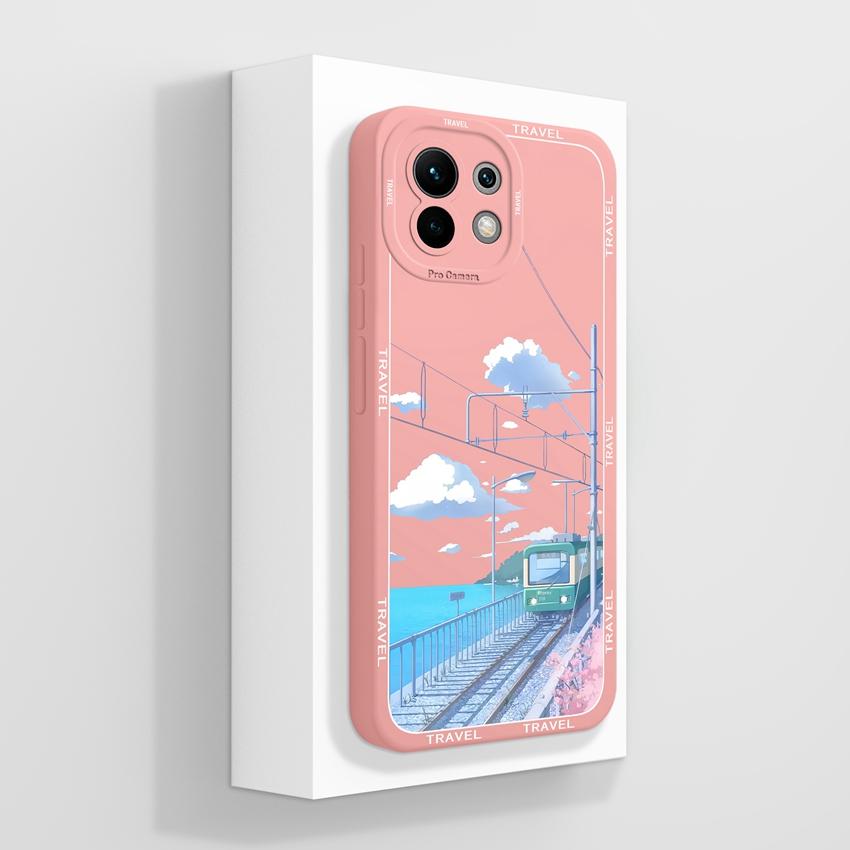 Etui na telefon do Xiaomi Mi 11 11T 11X Pro Lite 11i Urocze kreskówkowe wzory dla chłopców i dziewcząt Modne etui Miękkie etui z płynnego silikonu Antypoślizgowe etui do Xiaomi Obudowa