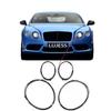 Electroplated Trim Ring for Bentley 2014 Continental GT Headlight