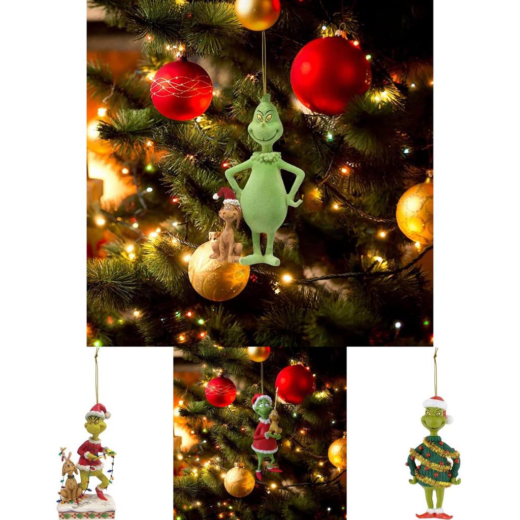 Gorgeous The Grinch Christmas Tree Pendant Ornament For Party Home Decor
