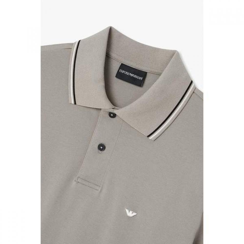 Emporio Armani Men S Double Line Trimming Polo Shirt A516126031