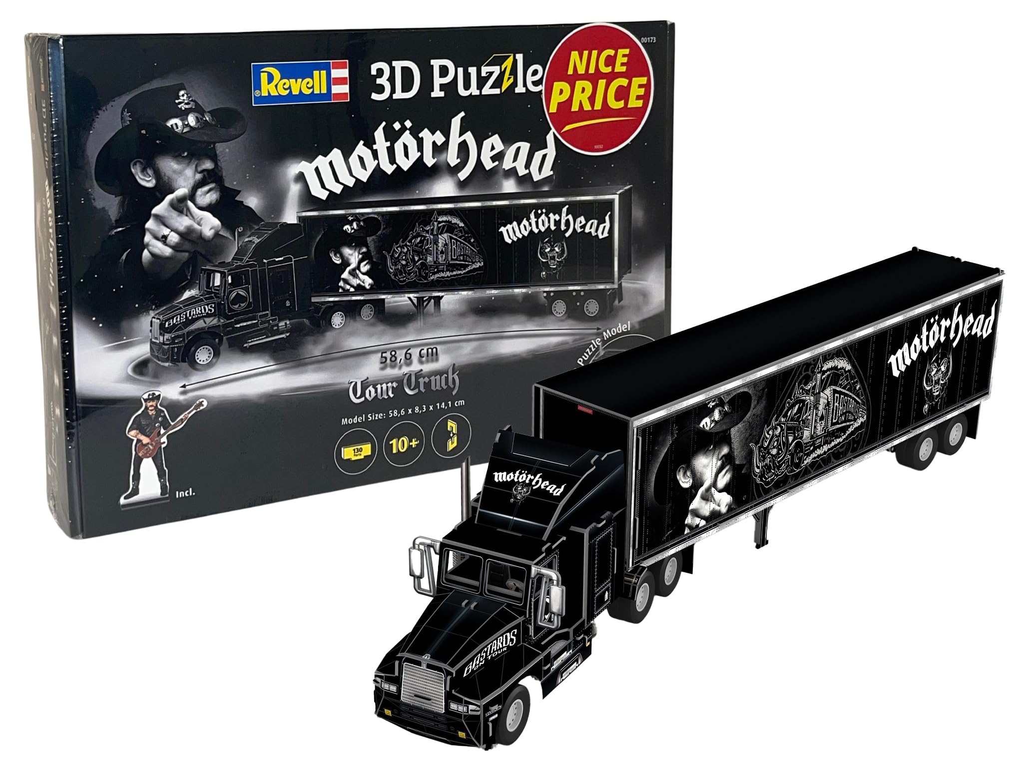 Revell 3D Puzzle Motorhead Tour Truck Papercraft 00173