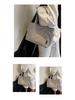Japanese-Style Waterproof Nylon Minimalist Shoulder Bag for Women - Large Capacity Commuter Tote
