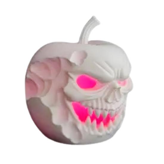 Halloween Evil Fruit Ornament Spooky Tea Light Holder Gothic Tabletop Ornament Creepy Centerpiece for Horror Themed Parties Decoration