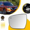 Driver Left Side Mirror Glass For 2014- Nissan Rogue 963664BA1A NI1324120 EA