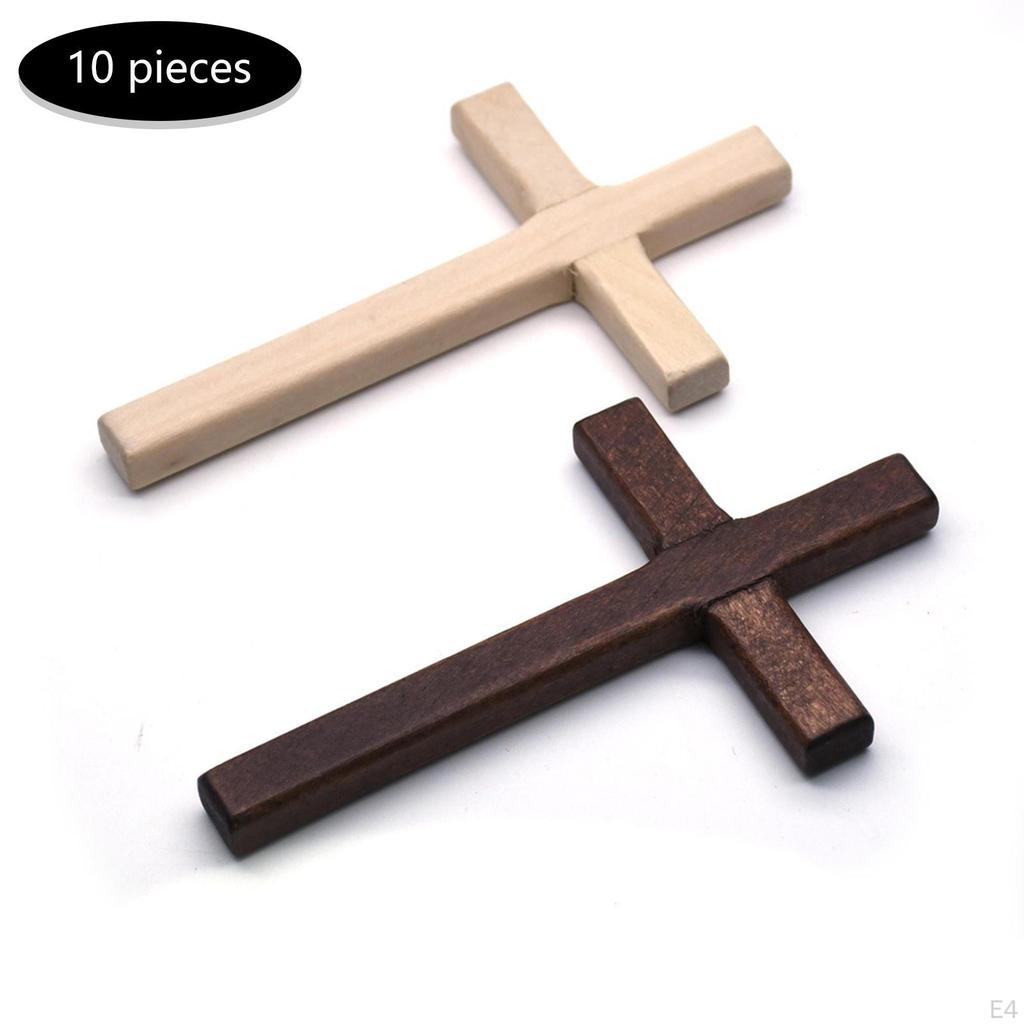 Crucifix Ornament 12cm Decor Holiday Gifts Living Room Bedroom Decoration